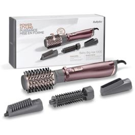 BaByliss AS960E - Cepillo soplador Beliss Big Hair 1000 - 1000W - 2 temperaturas - Función iónica - 4 accesorios BaByliss AS960E - Cepillo soplador Beliss Big Hair 1000 - 1000W - 2 temperaturas - Función iónica - 4 accesorios
