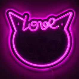 Home Deco Factory Espejo Neón Led Usb Kawai Home Deco Factory Plástico Precio: 14.49999991. SKU: B1DFGNDP4W