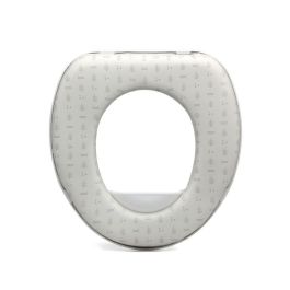 KioKids Reductor de WC para Niños Gris - Asiento Acolchado para Inodoro, +12 Meses, Polipropileno, Colección Petits Moments