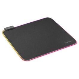 Mars Gaming MMPRGBL Alfombrilla Gaming RGB Chroma 12 Modos Iluminación LED Superficie Nanotextil Óptima para Ratón