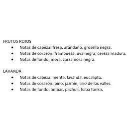 DKD Home Decor Spray 100 ml Frutos Rojos Lavanda, Transparente 3 x 15 x 3 cm (6 Unidades)