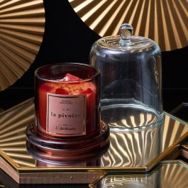 Vela Perfumada Piedras Con Campana Home Deco Factory