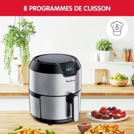 MOULINEX EZ401D10 Easy Fry Digital, Freidora sin aceite, Capacidad XL 4.2 L, Pantalla táctil, 8 menús preprogramados, Apagado automático