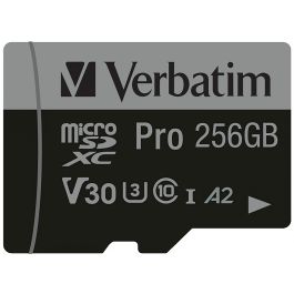 Verbatim 47045 Tarjeta de Memoria MicroSDXC 256GB Class 10 U3 V30 A2 100/90 MB/s con Adaptador microSD Precio: 52.89000024. SKU: B153FVYBVH