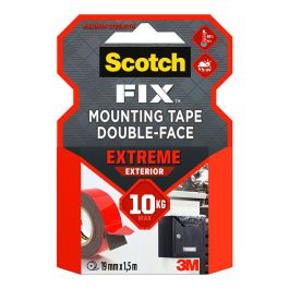 Scotch Cinta Adhesiva Doble Cara Ultra Resistente 1,5 m x 19 mm, Soporta 1 kg por 15 cm, Interior/Exterior, Blanca Precio: 6.50000021. SKU: B123ZZSDBY