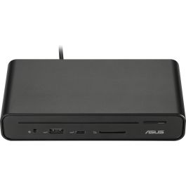ASUS DC300 Dock USB-C Triple Display, 90W Power Delivery, HDMI 2.0, DisplayPort 1.4, Lector SD