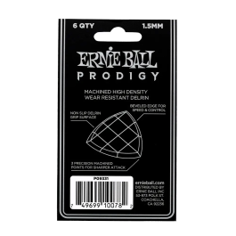 Ernieball Bolsas De Púas Prodigy Reuleax 1,5 Mm Delrin 6 Unidades