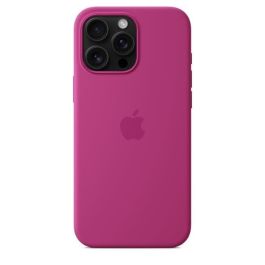 APPLE iPhone 16 Pro Max - Funda de Silicona con MagSafe - Fucsia