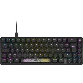 Teclado gaming óptico y mecánico - CORSAIR - K65 PRO MINI - Retroiluminación LED RGB - Interruptores CORSAIR OPX - Negro Precio: 236.5550000968. SKU: B17W4VLDB9