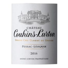 Château Couhins Lurton Vis 2016 Pessac Léognan - Vino blanco burdeos