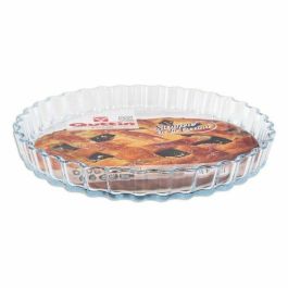 Molde Tarta Vidrio Rizado Quttin 1.5L 27x3.5 cm (6 Unidades) Precio: 34.50000037. SKU: S2203976