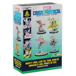 Marvel Crisis Protocol: Mighty Thor, Lady Sif, Thor & Loki