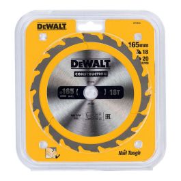 Dewalt Dt1933 - qz Disco para Construcción ø165 x 20 mm 18 Dientes