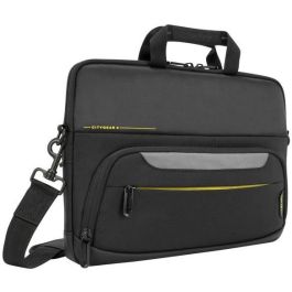 Targus City Gear Maletín para Portátil 14" (35,6 cm) Negro, Diseño Delgado con Asa y Tirante de Hombro Acolchado, Compartimentos y Correa para Trolley Precio: 29.49999965. SKU: S5602986