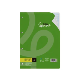 Liderpapel Recambio A4 100 Hojas 75gr Rayado 4 Taladros