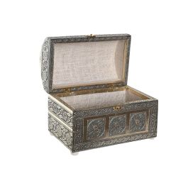 DKD Home Decor Joyero Indio Champan Natural Aluminio Yute 25 x 15.5 x 18 cm Precio: 22.49999961. SKU: B1KNZ8X64V