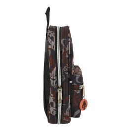 Plumier Mochila The Mandalorian The Guild Negro Marrón (12 x 23 x 5 cm) (33 Piezas)