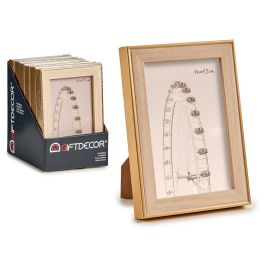 Portafoto Oro Color Madera 10X15Cm Giftdecor (24 Unidades) Precio: 41.50000041. SKU: B1EG7Q8NRG