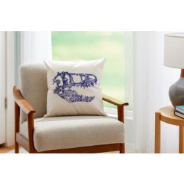 Cricut 2007484 Funda de Almohada Crema de Color Poliéster