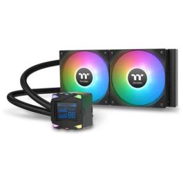 Thermaltake LA240-S ARGB Kit de refrigeración líquida para placa base, ventilador 12 cm, negro