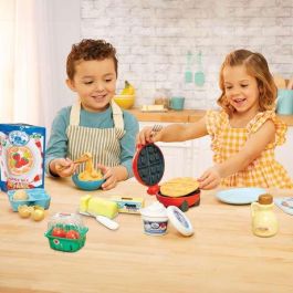 MGA Kit Creativo de Gofres con más de 18 Accesorios para Cocinar y Desayunar. Incluye Sirope y Mantequilla. Juguete para Niños +3 Años. MGA Kit Creativo de Gofres con más de 18 Accesorios para Cocinar y Desayunar. Incluye Sirope y Mantequilla. Juguete para Niños +3 Años.
