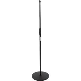 Soporte De Micrófono Recto De Suelo Con Base Redonda De 30Cm