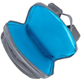 Rivacase Alpendorf 7569 Mochila urbana para portátil 17.3" gris de poliéster reciclado, resistente al agua