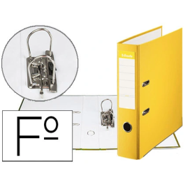 Esselte Archivador de Palanca Folio Lomo 75 mm Rado Amarillo Cartón Forrado PVC Precio: 3.50000002. SKU: B14KZYY5N2