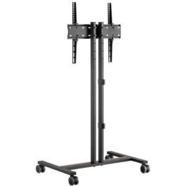 AISENS - SOPORTE DE SUELO ECO CON RUEDA PARA MONITOR/TV 35KG DE 32-55, NEGRO