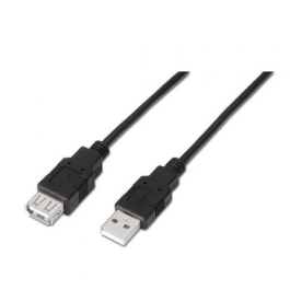 AISENS Cable Extensión USB 2.0 A Macho a A Hembra 1.0m Negro A101-0015 Precio: 0.88999977. SKU: S5617323