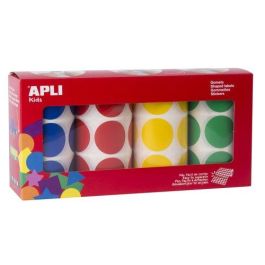 Gomets Apli  Rollo Circulo Ø 33 Mm Pack De 4 (Am-Az-Rj-Vd)  (14769) Precio: 21.672189. SKU: B1DGNGBTGS