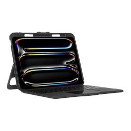 Targus Versavu - Teclado Inalámbrico Bluetooth 5.0 Retroiluminado Español para iPad (M4) 13" Negro