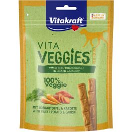Vitakraft VEGGIES DOG STICKS Batata y Zanahoria 9x80gr 100% Vegetarianos Sin Cereales Precio: 40.3293. SKU: B1FCLRGPKK