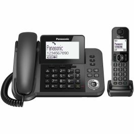 Teléfono Fijo Panasonic KX-TGF310 Blanco Negro Gris Precio: 110.99499279. SKU: S0450030