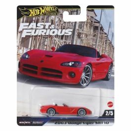 Hot Wheels HOT1695825424393 - Coche Rápido y Furioso Metal Premium Escala 1/64 - Multicolor