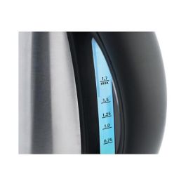 WMF 6130241104 Hervidor de Agua Stelio, 1.7 L, 2400 W, Acero Inoxidable y Negro