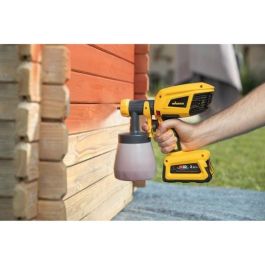 Wagner WAG1696707661381 Pistola de pintura Universal Sprayer W600 Flexio 18V, ajuste continuo 0-500 ml/min, 2 vasos y boquillas