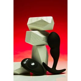 Plug anal con control remoto B-Vibe Negro Plug anal con control remoto B-Vibe Negro