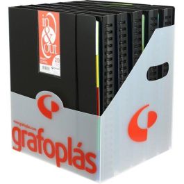 Carpeta Fundas (Tarifario) Grafoplas Espiral Pp In&Out Opaco A4 Expositor De 11 2X 00394020 Tarif. 20 Fundas 3X 00394030 Tarif. 30 Fundas 3X 00394040 Tarif. 40 Fundas 3X 00394050 Tarif. 50 Fundas Precio: 157.68999994. SKU: B19FFV36J3