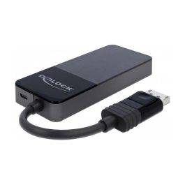 DeLOCK Divisor DisplayPort 1.4 MST | 1x DisplayPort a 3x HDMI | Resolución 4K 3840x2160 | HDCP 2.2 | Conector USB para Alimentación Precio: 100.79000041. SKU: B1DM4CJ9PH