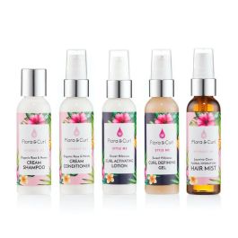 Flora Curl Mini Essentials Kit de Viaje para Rizos Hidratados y Definidos - Apto Método Curly con Champú, Acondicionador, Crema y Gel Precio: 27.59000013. SKU: S0598136