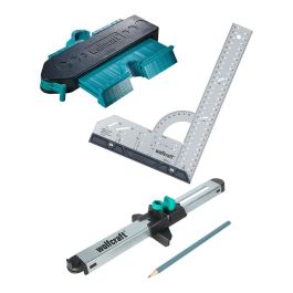 Wolfcraft 6976000 Set para Suelos Perfectos: Ajuste Preciso para Suelos Laminados y de Diseño, Incluye Escuadra Universal, Calibre y Ajustador Precio: 49.7899996. SKU: B15V7HZCFA