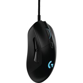 Logitech G403 Gaming Prodigy - Ratón óptico USB con cable, 6 botones, 12000 DPI, negro