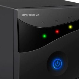 Woxter PE26-162 SAI Línea Interactiva 2000 VA / 1200W con AVR, 2 Tomas Schuko, autonomía 20-30 min y formato Torre