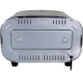 Unold 68806 Horno de Pizza Alfredo 1 Pizza 30cm Acero Inoxidable 1700W 450°C Digital con Temporizador