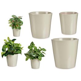 Set 3 Macetas Ceramica Conica 11 14 17Cm Gris Ibergarden (6 Unidades) Precio: 47.49999958. SKU: B14KMK67PH
