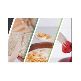 Wooow Set 12 Cucharas Desechables de Madera 16 cm para Fiestas y Eventos Biodegradables (36 Unidades)