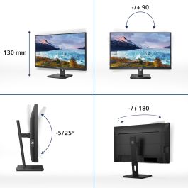 Philips 273S1 Monitor 27 pulgadas (68.6 cm) IPS 16:9 con HDMI, DisplayPort y USB-C