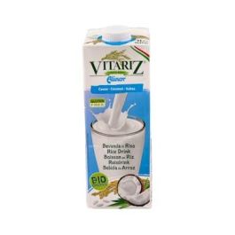VITARIZ Bebida Vegetal de Arroz con Coco Bio 1L - Sin Gluten ni Azúcares Añadidos, Muy Refrescante Precio: 3.4999998. SKU: B14VENLL9H