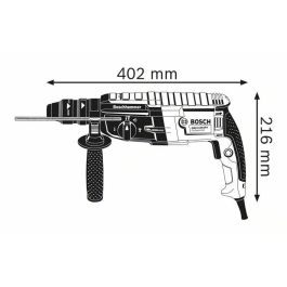 Bosch 0611267600 Martillo Perforador GBH 2-28 F Professional SDS Plus, 3.2 J, 900 RPM, 880W, con Maletín y Empuñadura